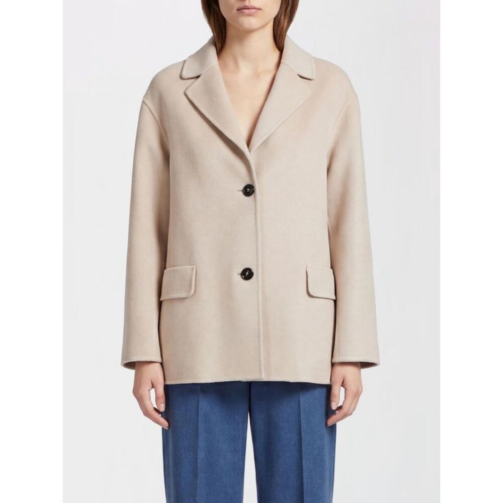 'S Max Mara Coat Woman Beige